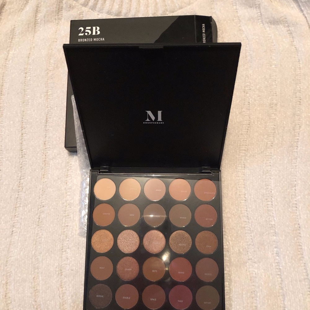 Morphe 25B Bronzed Mocha Palette